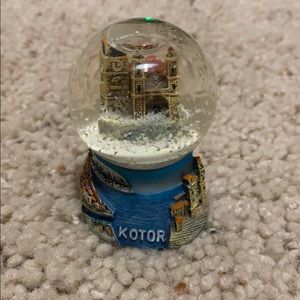 Snowglobe of Kotor, Montenegro